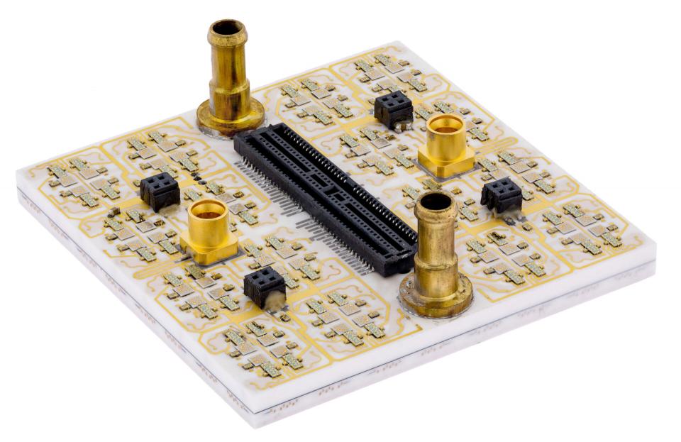 &nbsp; Ka-Band / 5G digital beamforming LTCC frontend module<br>